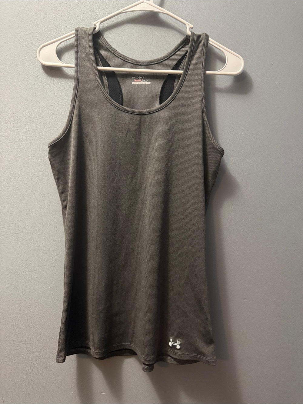 Under Armour Women's Athletic Racerback Tank - Charcoal